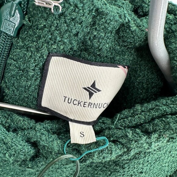 Tuckernuck Forest Green Tweed Jackie Dress sz S Shift Mini Business Career NWT - Picture 5 of 9